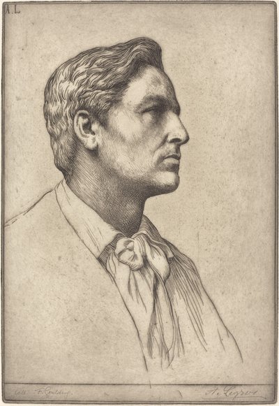 Sir Charles Holroyd. by Alphonse Legros