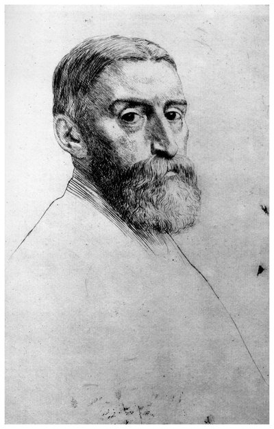 Sir E Poynter, c1860-1910 1924 by Alphonse Legros