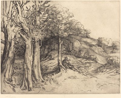 Yalnızlık (Yalnızlık (Manzara)) by Alphonse Legros