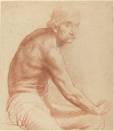 Bir Yunan Çalışması by Alphonse Legros