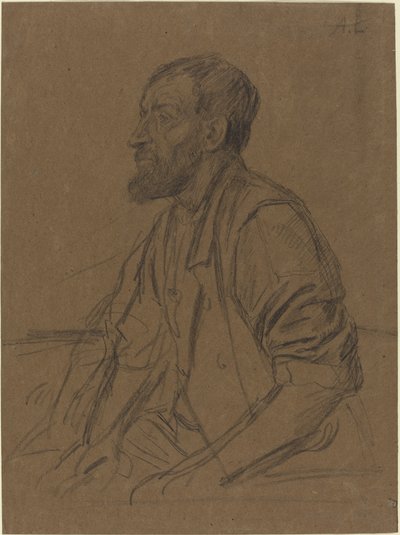Bir İşçinin Çalışması by Alphonse Legros