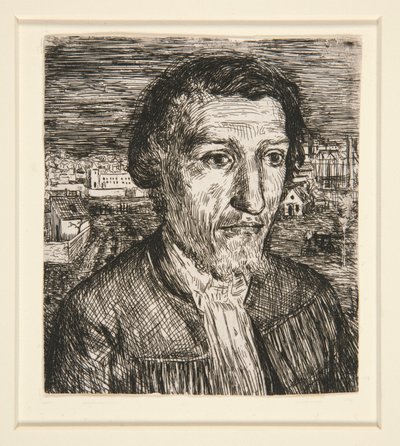 Marangoz Kafası (Marangoz by Alphonse Legros
