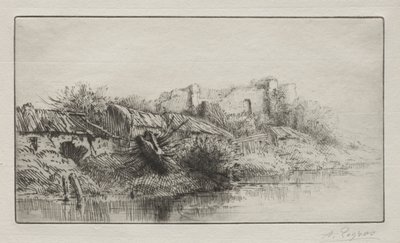 Terkedilmiş Köy by Alphonse Legros