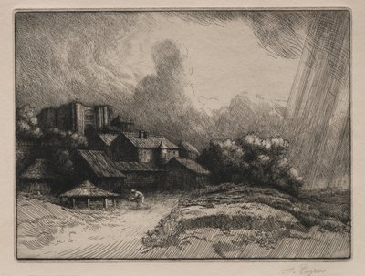 Manastır Çiftliği. by Alphonse Legros