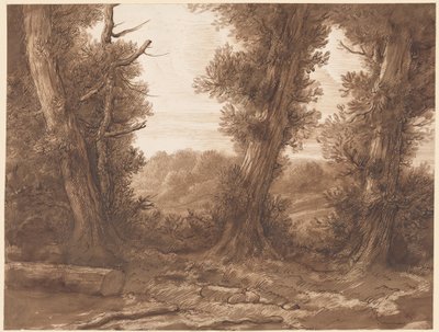 Büyük Ağaçlar by Alphonse Legros