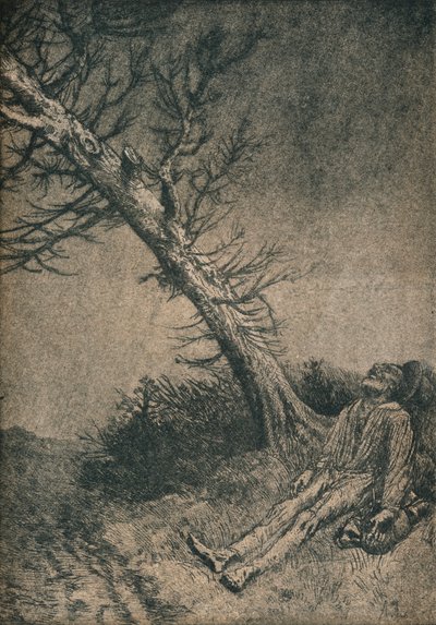 Ölen Aylak, 1875 by Alphonse Legros