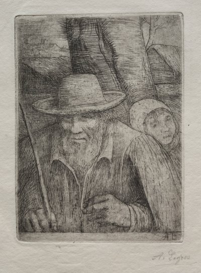 Çiftçi. by Alphonse Legros