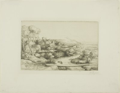 yaya köprüsü by Alphonse Legros