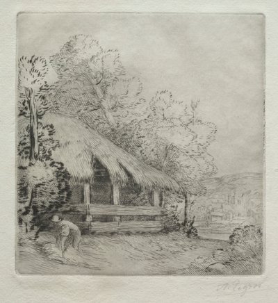 Küçük Kulübe (Le Petit Hangar) by Alphonse Legros