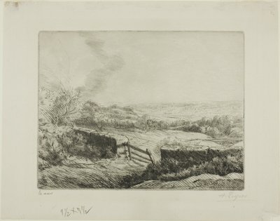 Çayır Kapısı by Alphonse Legros