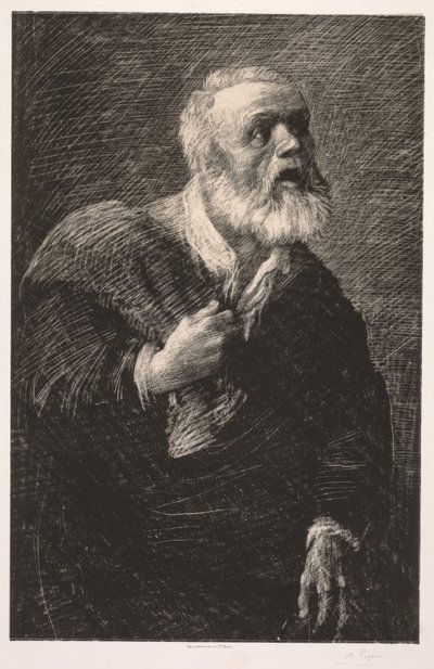Gece Ağlayanı by Alphonse Legros