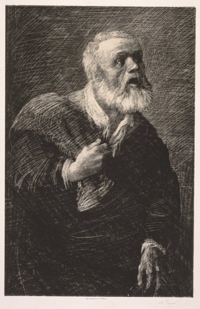 Gece Çığlığı. by Alphonse Legros