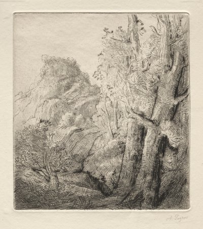 Eski şehir by Alphonse Legros