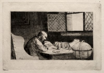 Filozof. by Alphonse Legros