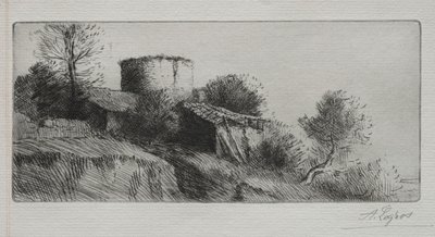 güvercin kulesi by Alphonse Legros