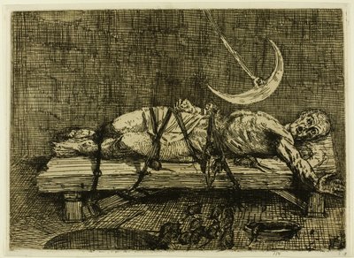 Çukur ve Sarkaç, ikinci Plaka by Alphonse Legros