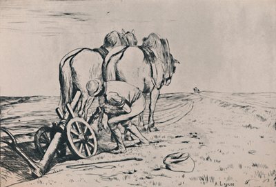 Pulluk, 19. yüzyılın ortaları, 1946 by Alphonse Legros