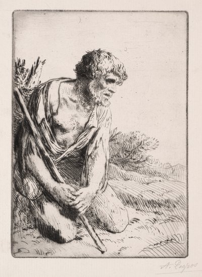 Müsrif Oğul 3. Plaka. by Alphonse Legros