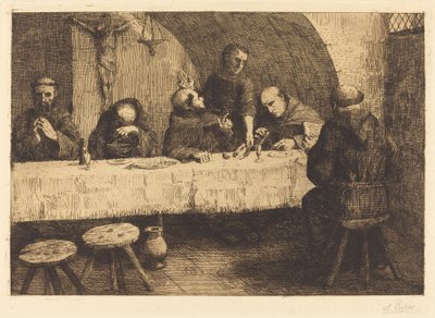 Yemekhane Le refectoire. by Alphonse Legros