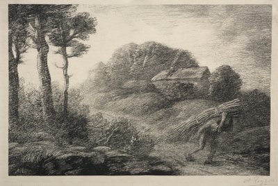 ibne toplayıcının dönüşü (2. durum) by Alphonse Legros