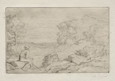 Kayalar. by Alphonse Legros