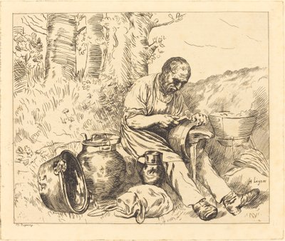 Tinker Le retameur. by Alphonse Legros