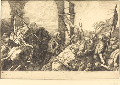 Ölümün Zaferi: Kalkış Le triomphe de la mort: Le kalkış. by Alphonse Legros