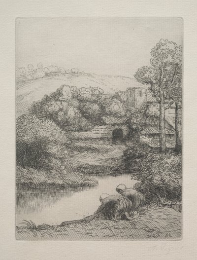 yıkama evi by Alphonse Legros