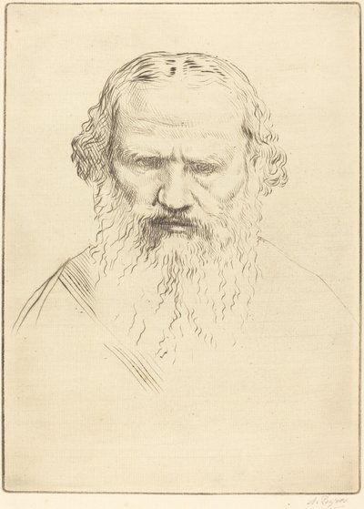 Tolstoy. by Alphonse Legros