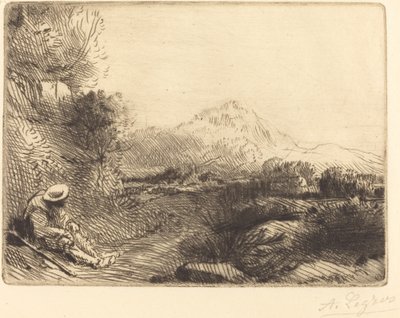 Gezgin Dinlenme by Alphonse Legros