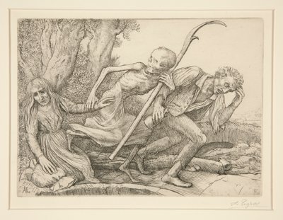 Ölümün Zaferi: Ölüm Lideri L by Alphonse Legros