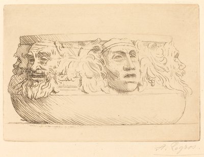 Grotesk Vazo by Alphonse Legros