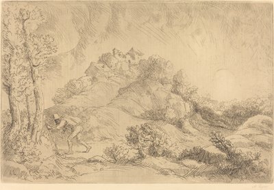 Bir Çiftliğin Görünümü (La ferme de Beauchamp) by Alphonse Legros