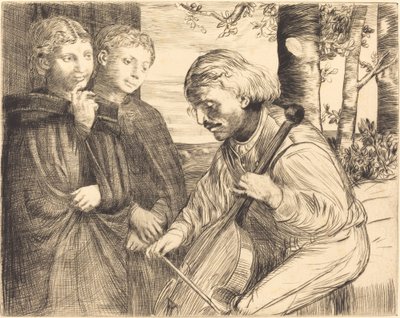 Viol Player Viol Player. by Alphonse Legros