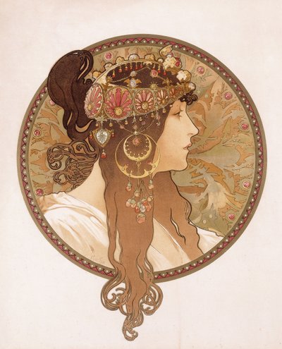 Bir esmerin Bizans başı; Tete byzantine d