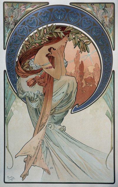 Şiir - Mucha by Alphonse Mucha