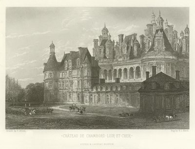 Chambord-Loir-et-Cher Şatosu by Alphonse Marie de Neuville