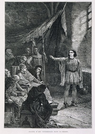 Joan of Arc hapishanesinde sorguya çekildi - Guizot