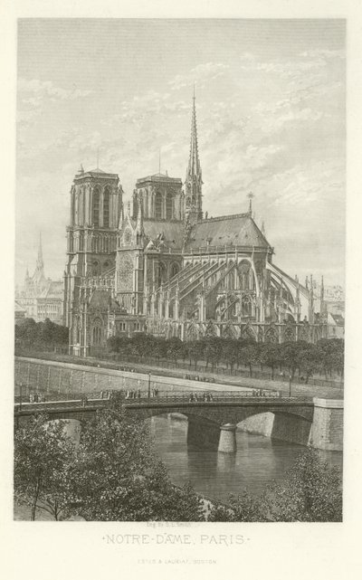 Notre Dame, Paris by Alphonse Marie de Neuville