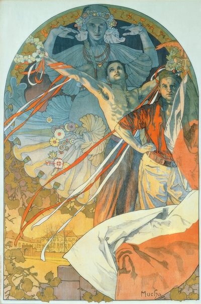 8. Sokol Festivali by Alphonse Mucha