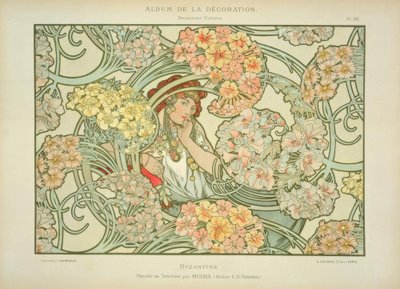 Bizans by Alphonse Mucha