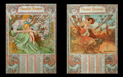 Masson çikolatası by Alphonse Mucha