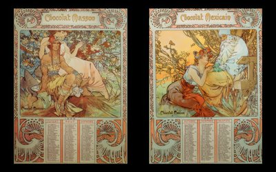 Masson çikolatası by Alphonse Mucha