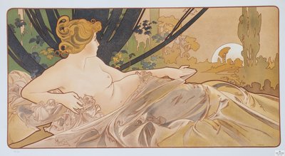 Şafak, 1899. by Alphonse Mucha