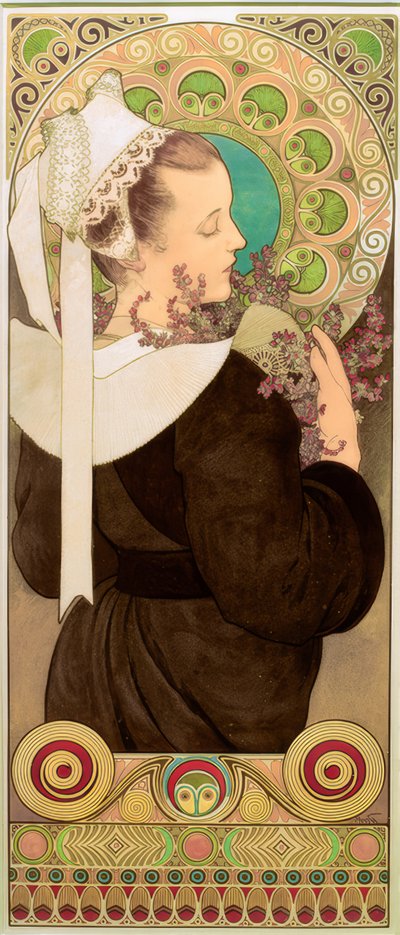 Heidekraut by Alphonse Mucha