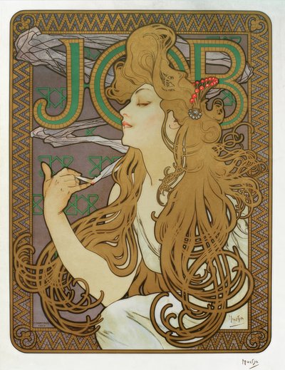 GÖREV by Alphonse Mucha