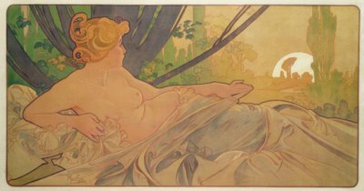 Şafak by Alphonse Mucha
