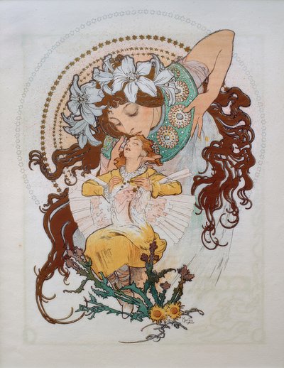R. de Flers, Ilsee / Ill. v. Mucha by Alphonse Mucha