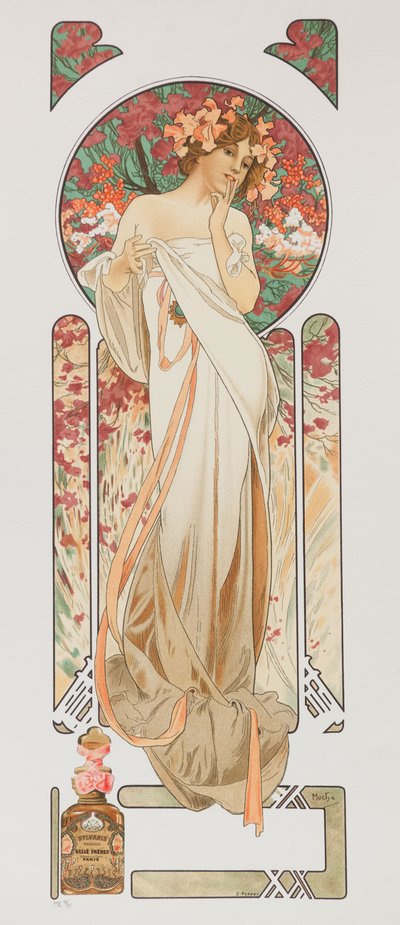 Silvanya Özü, 1899. by Alphonse Mucha