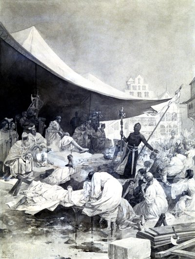 Haç, c1900-1939 by Alphonse Mucha